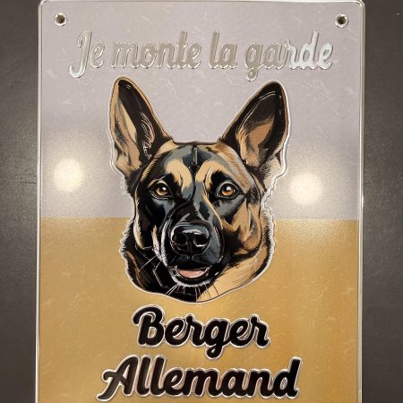 plaque-chien-métal-berger-allemand-maison-et-cadeaux