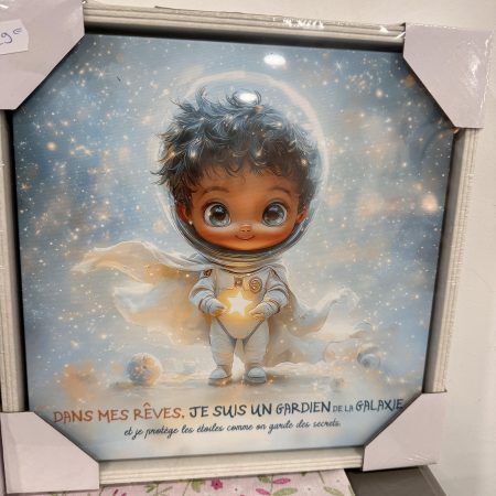 tableau-enfant-toile-encadrée-maison-et-cadeaux